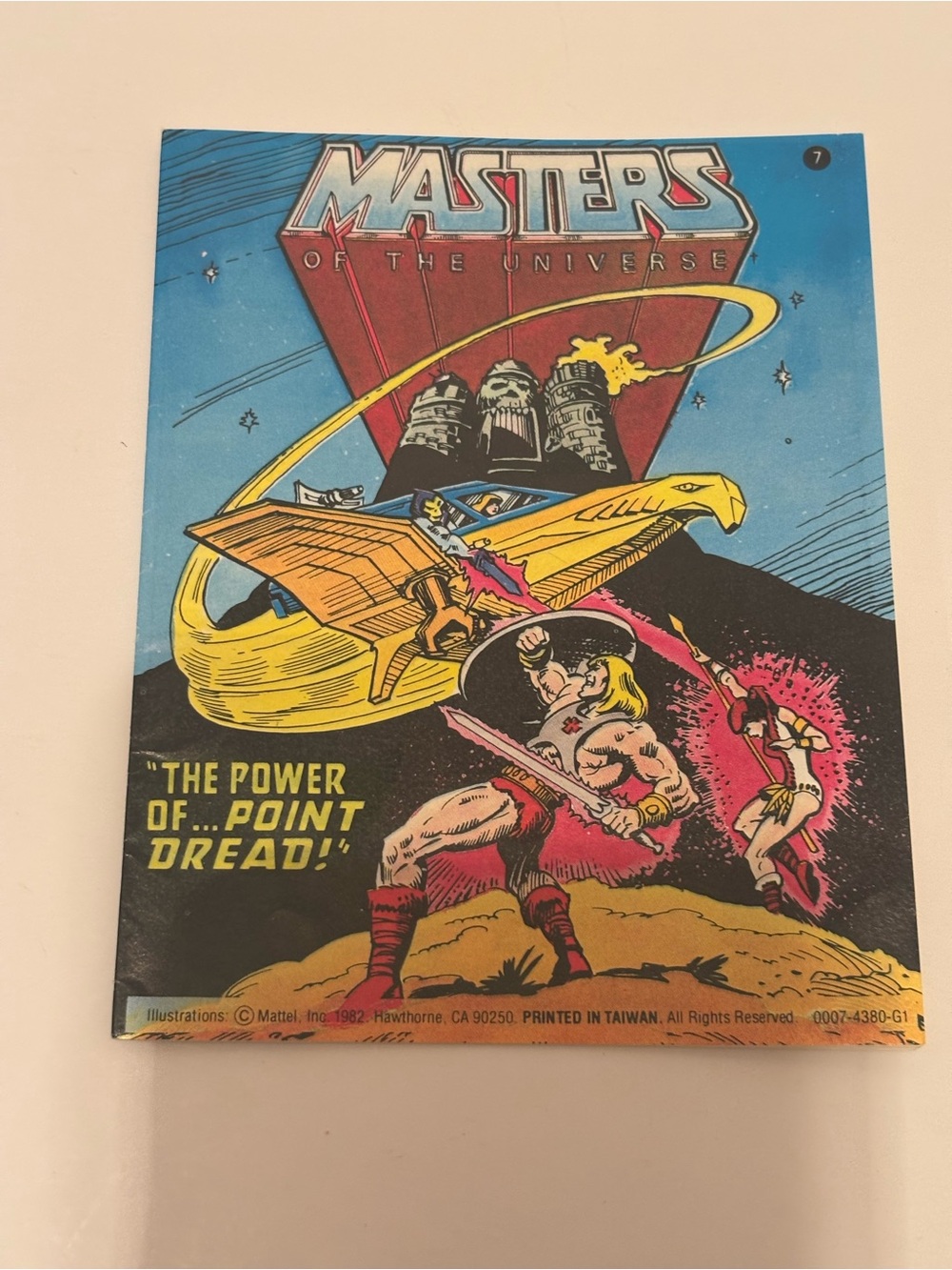 Masters of the Universe #7  1982-Matel-promo comic-"The Power Of Point Dread"...
